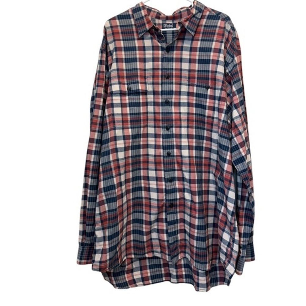POLO Ralph Lauren‎ Red Plaid Men’s Big & Tall 3X Button Down Shirt